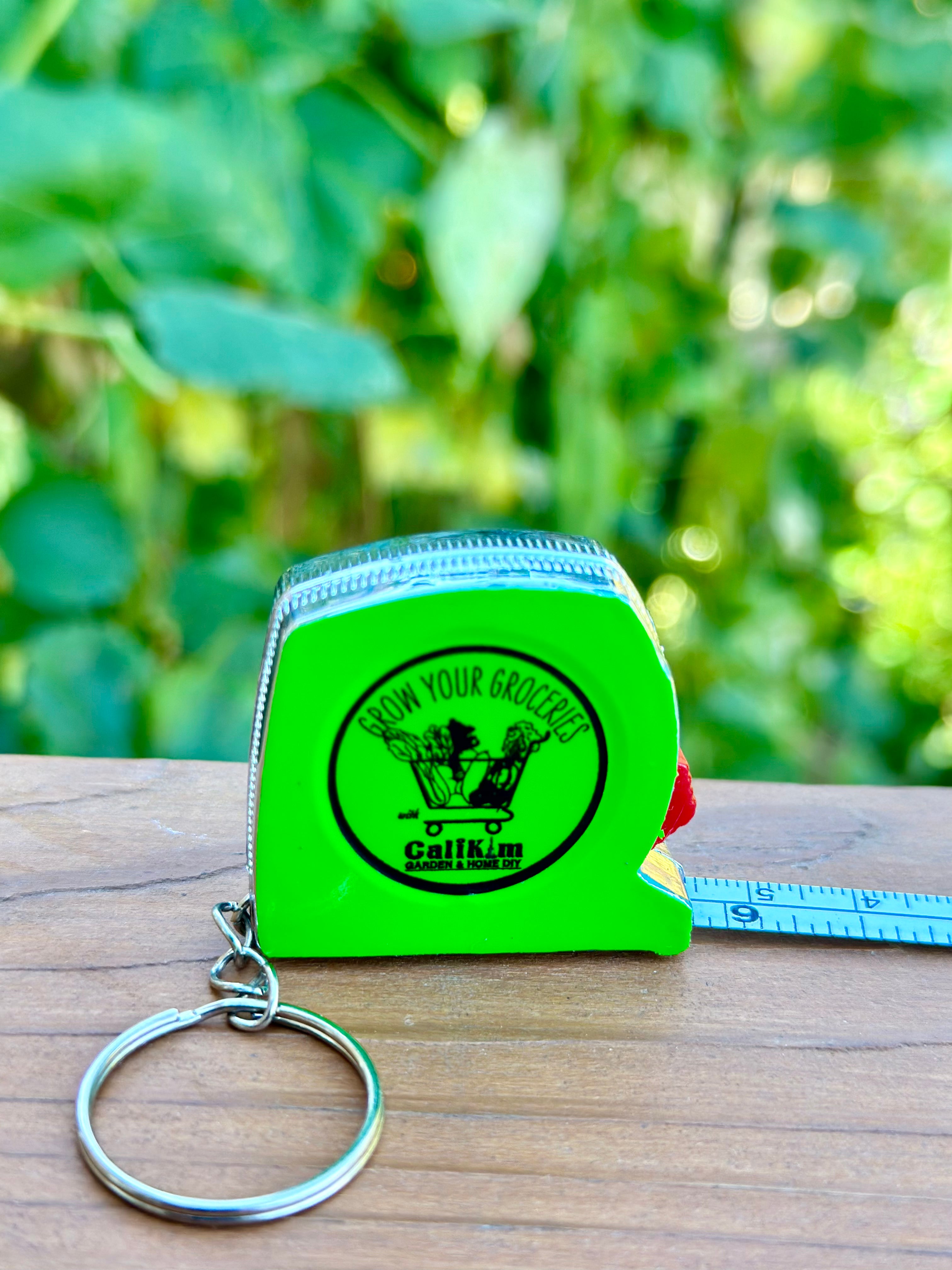 Grow Your Groceries with CaliKim Mini Tape Measure