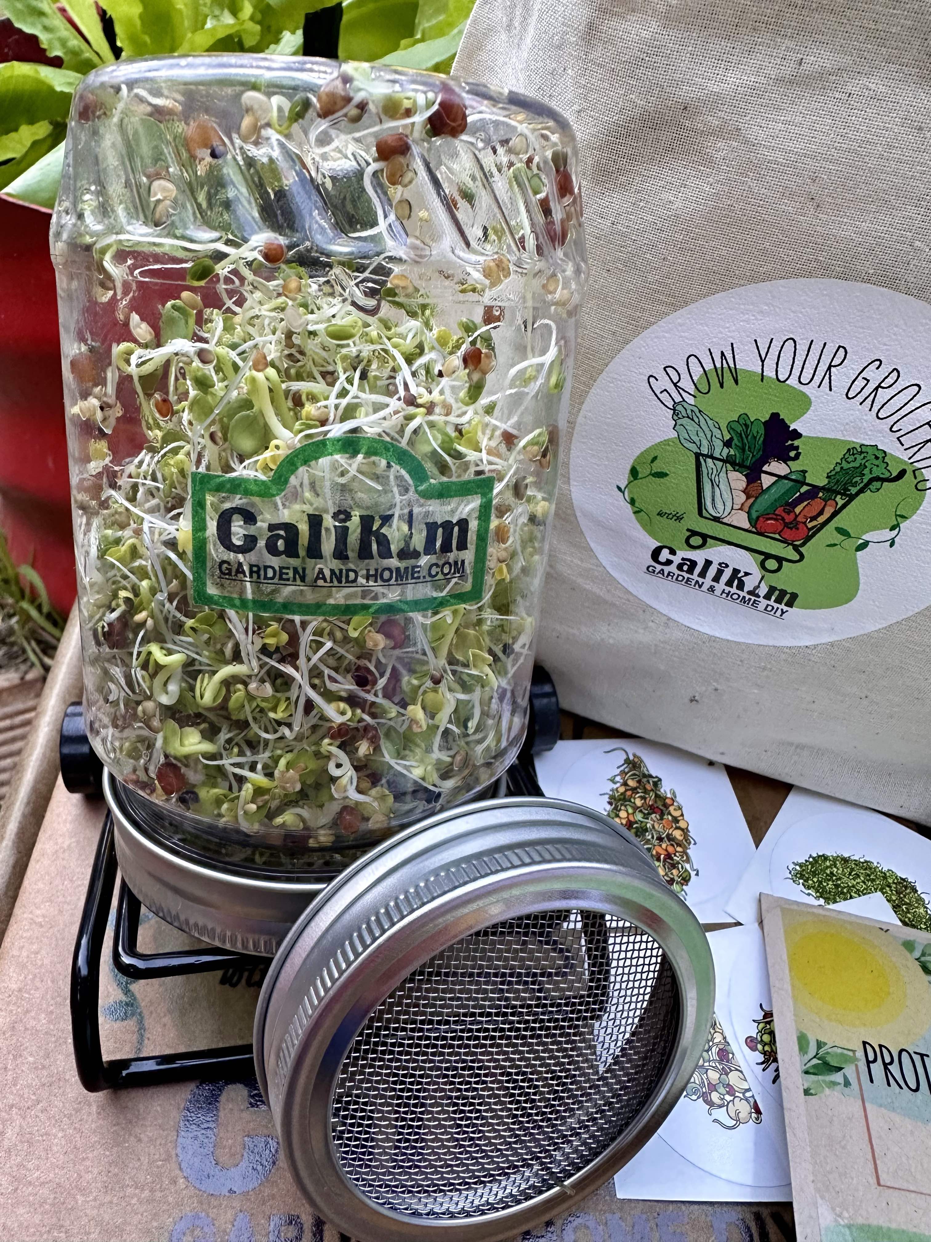 December Grow Your Groceries with CaliKim Gift It! Box
