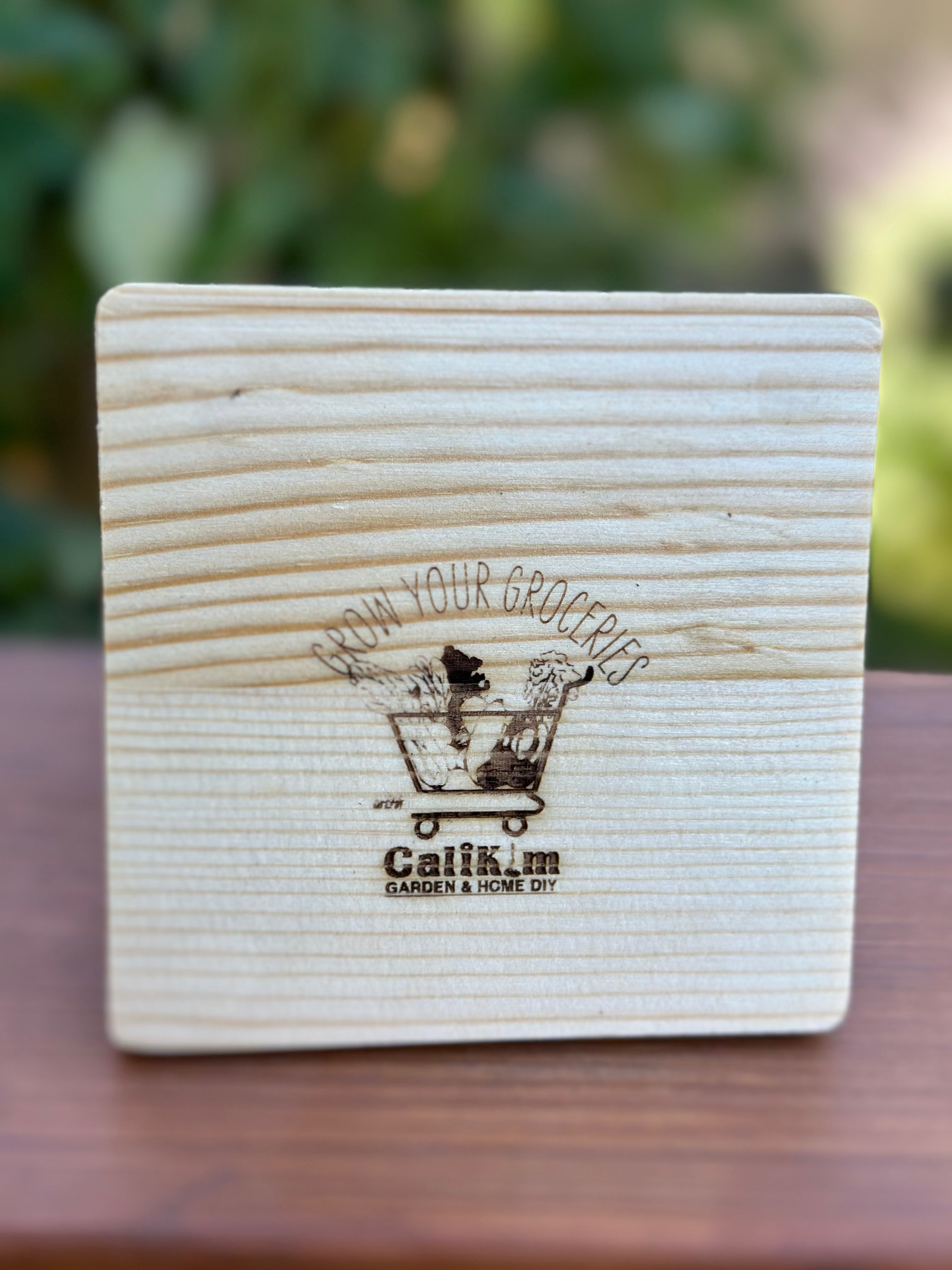 Grow Your Groceries with CaliKim Coaster