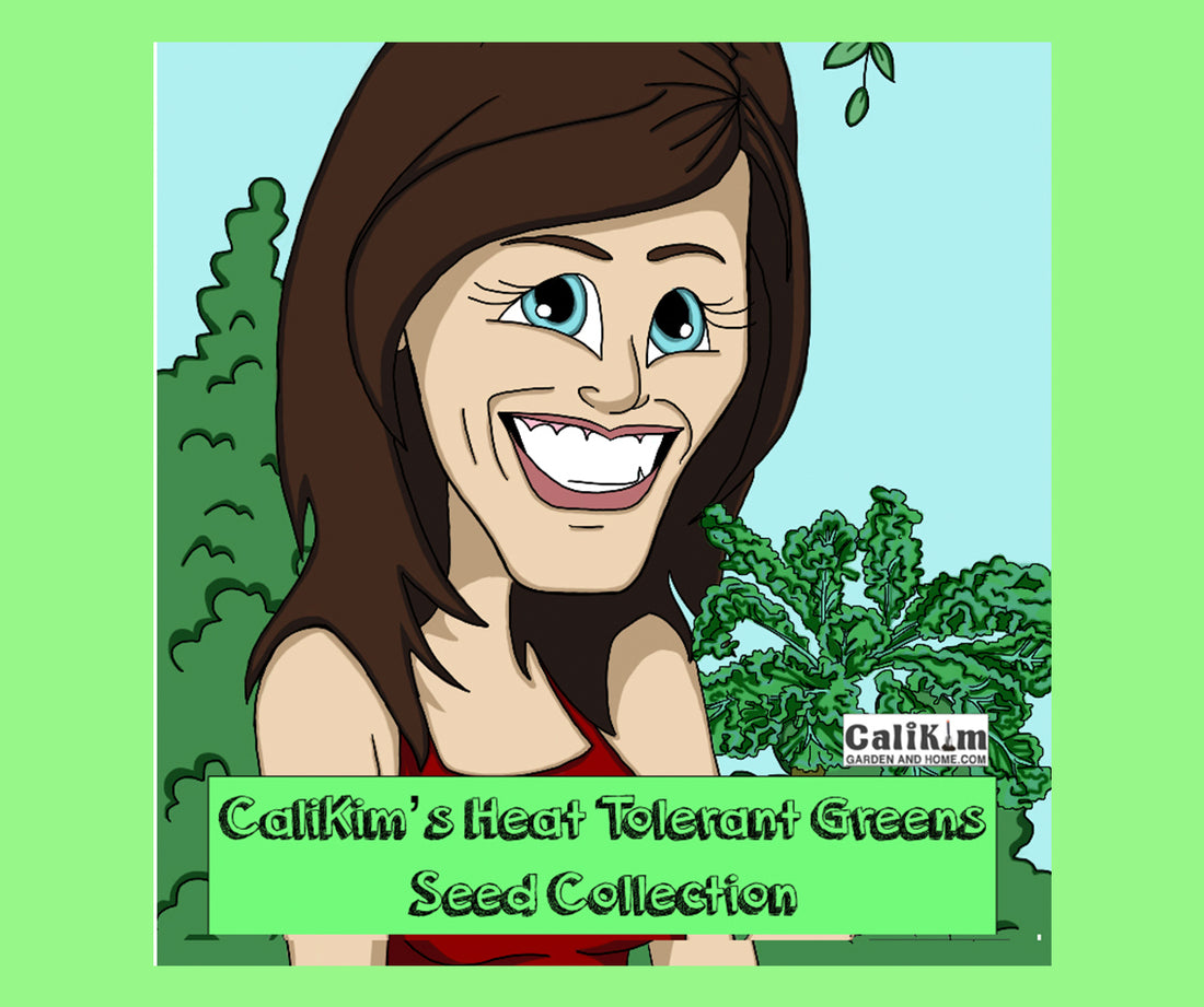 Heat Tolerant Greens Seed Collection (Heirloom) - ALL NEW & IMPROVED!