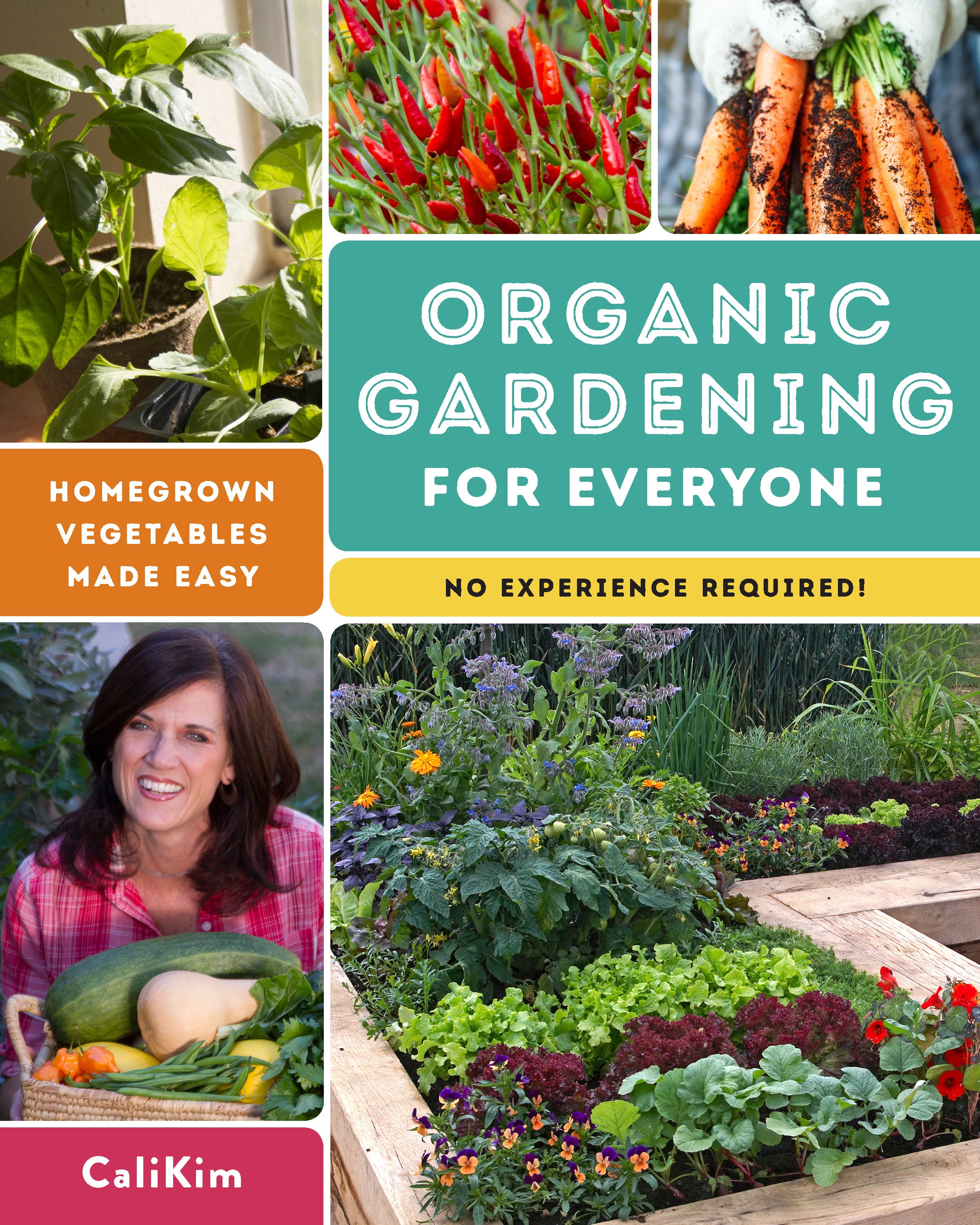 Organic Gardening for Everyone: Homegrown Vegetables Made Easy, Signed &amp; Personalized, with Spring Garden Seed Collection -  Seed/Book Bundle