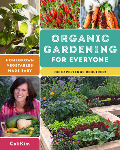 Organic Gardening for Everyone: Homegrown Vegetables Made Easy, Signed &amp; Personalized, with Fall Garden Seed Collection - Seed/Book Bundle