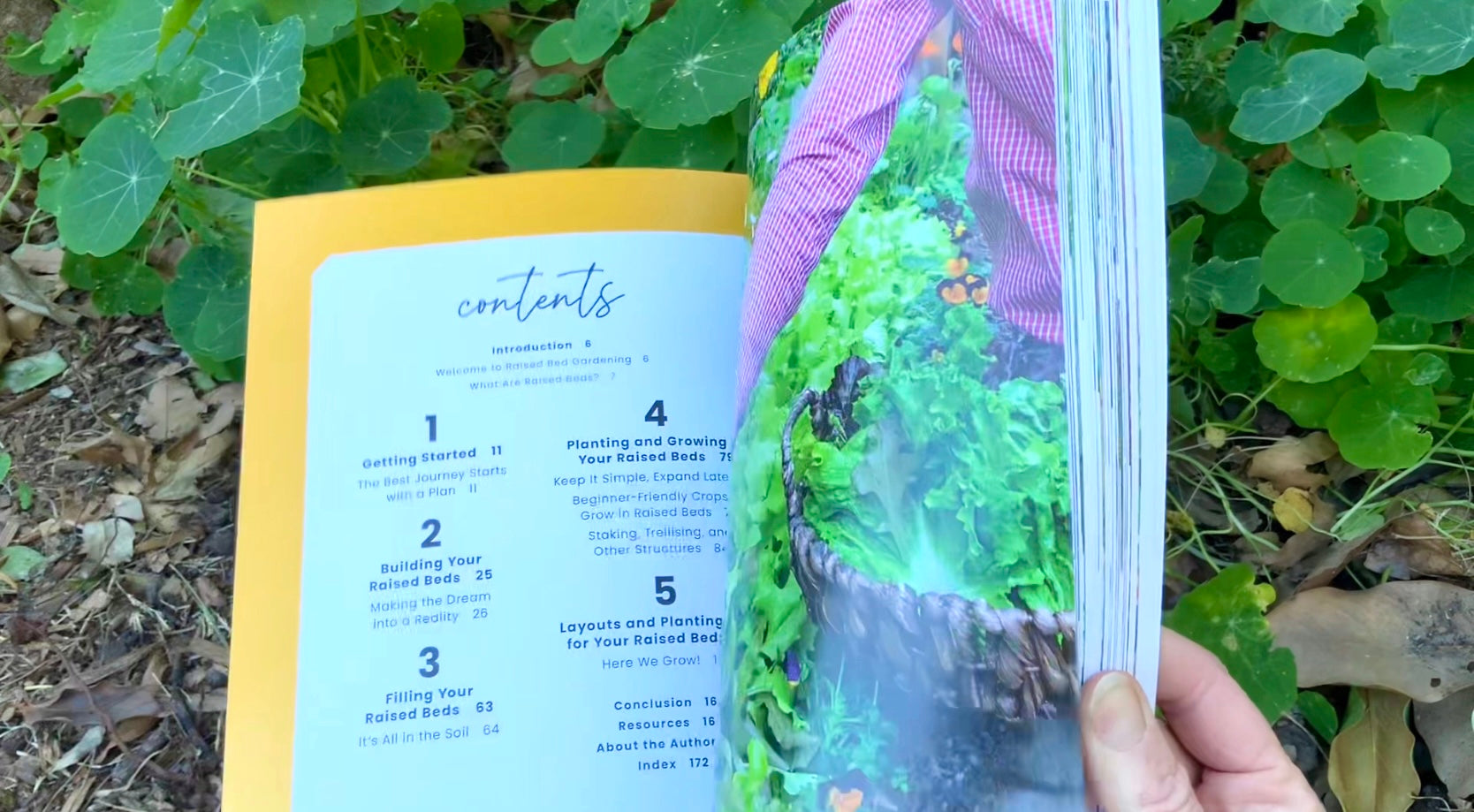 The First Time Gardener:Raised Bed Gardening - Signed, Personalized, Numbered, Dated, First Edition