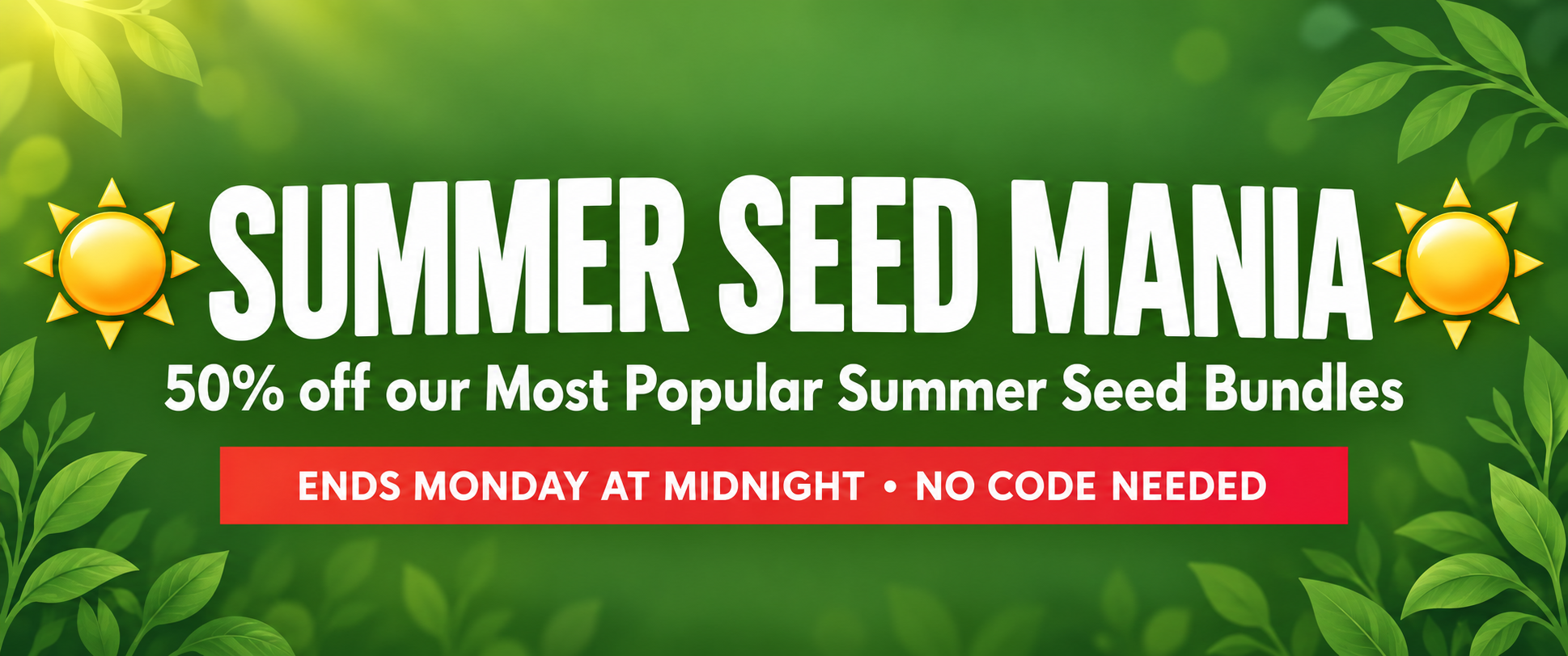 Summer Seed Mania
