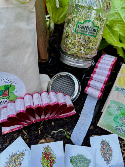 Grow Your Groceries with CaliKim  December &quot;SPROUT SPECTACULAR&quot; Box