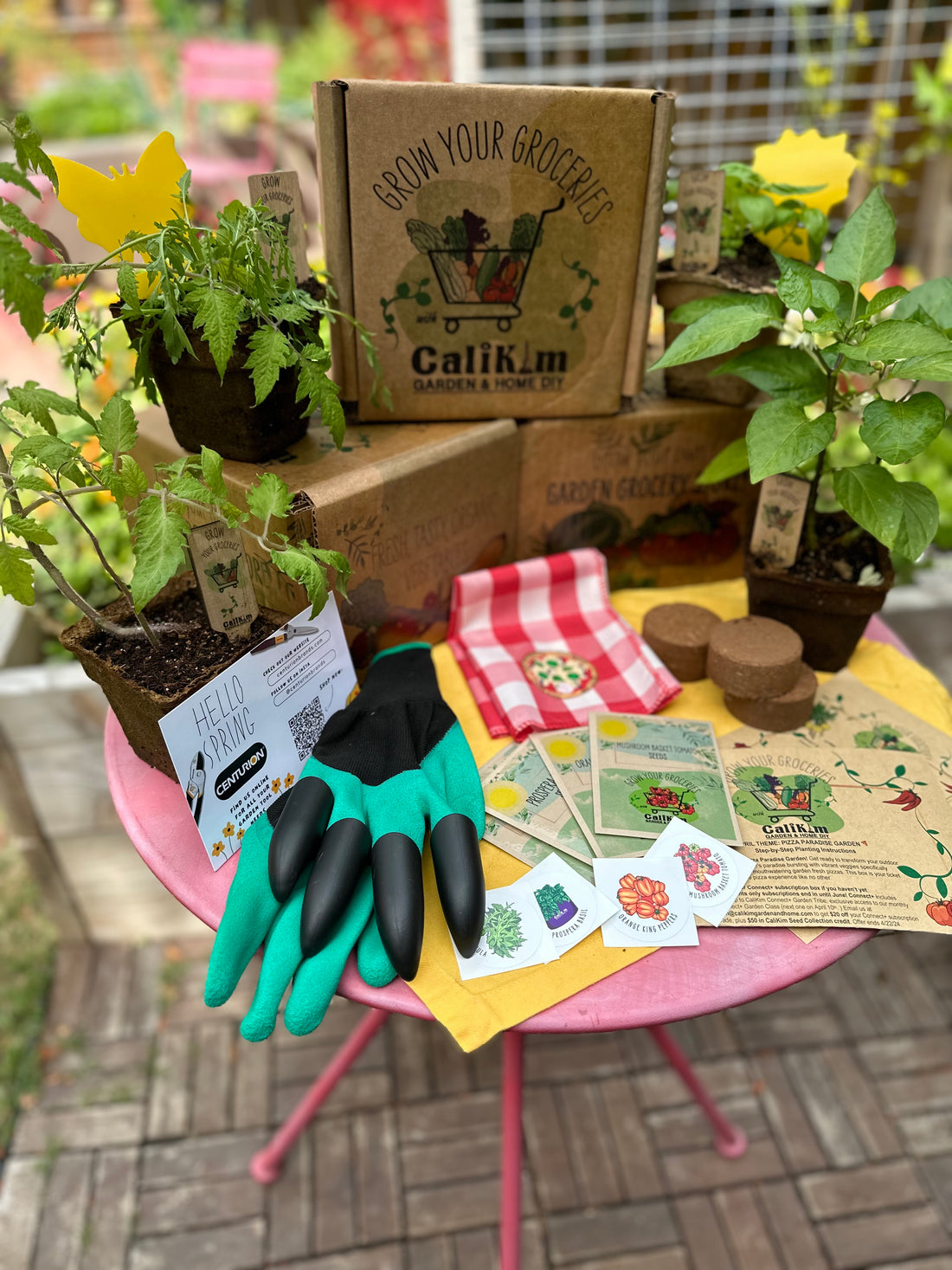 April "Pizza Garden" Grow Your Groceries Box