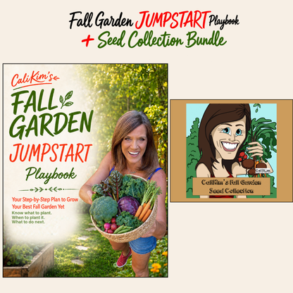 Fall Garden Jumpstart Playbook + Seed Collection Bundle