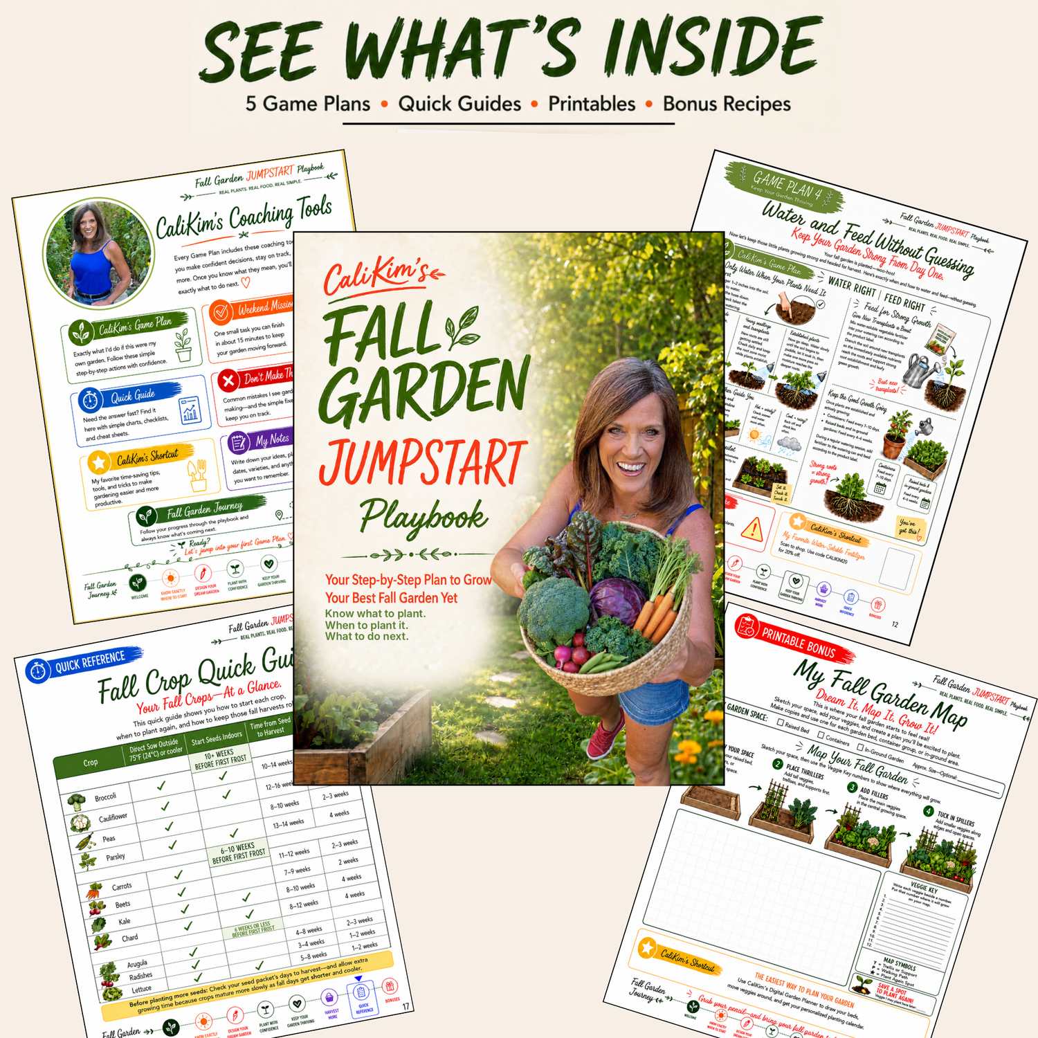 Fall Garden Jumpstart Playbook + Seed Collection Bundle