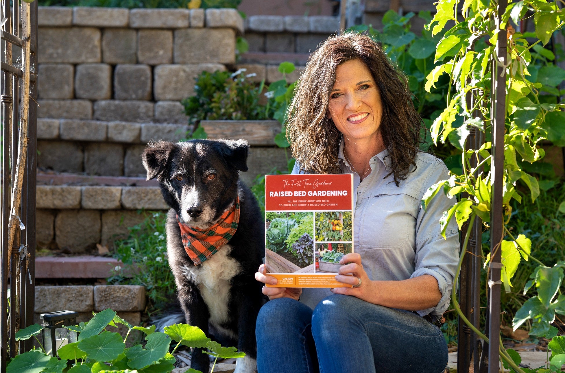 The First Time Gardener:Raised Bed Gardening  - Signed &amp; Personalized