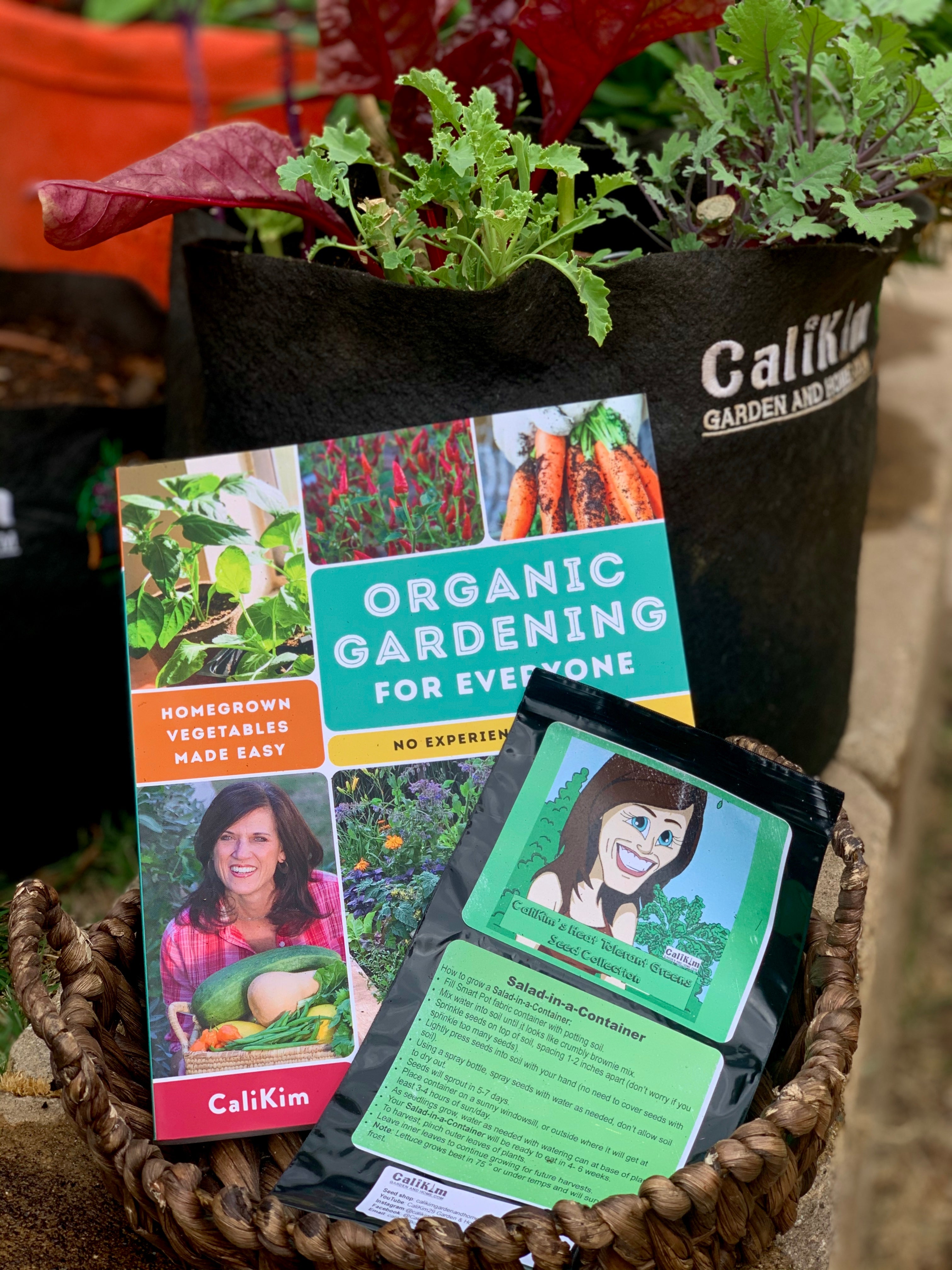 Salad-in-a-Container Kit: Heat Tolerant Greens