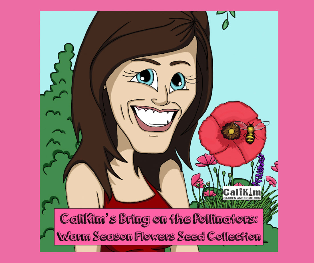 Bring on the Pollinators Warm Season Flowers Seed Collection