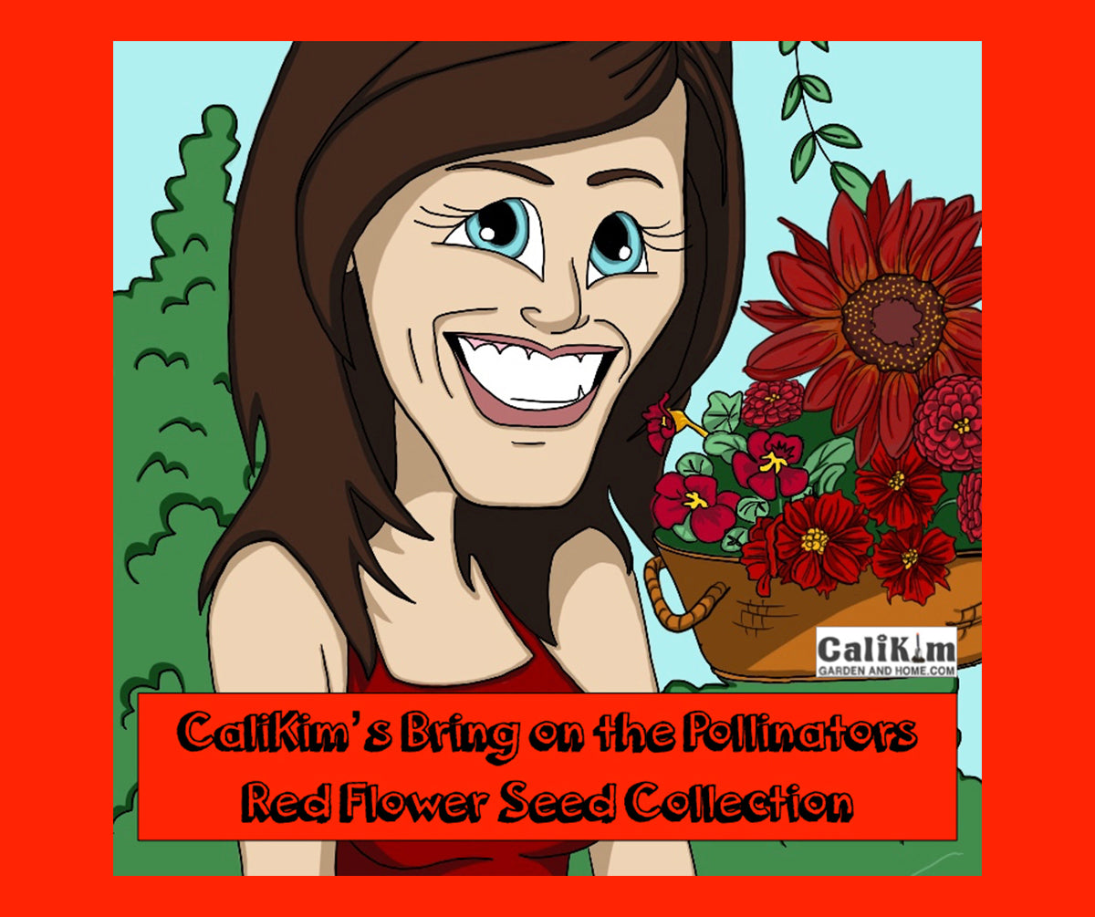 Bring on Pollinators Red Flower Seed Collection