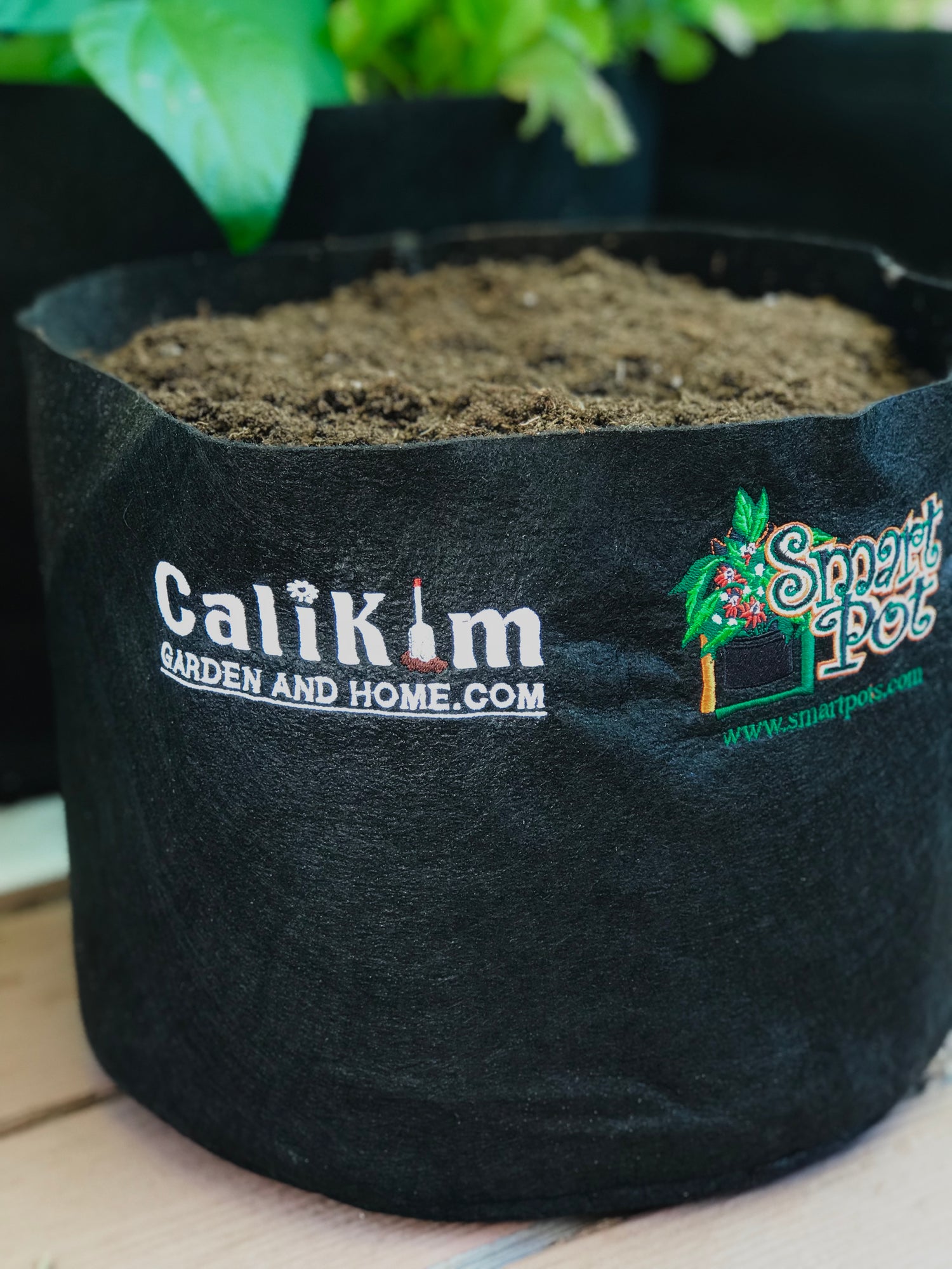 CaliKim Smart Pots 5 Gallon Container, Black (1 pack)