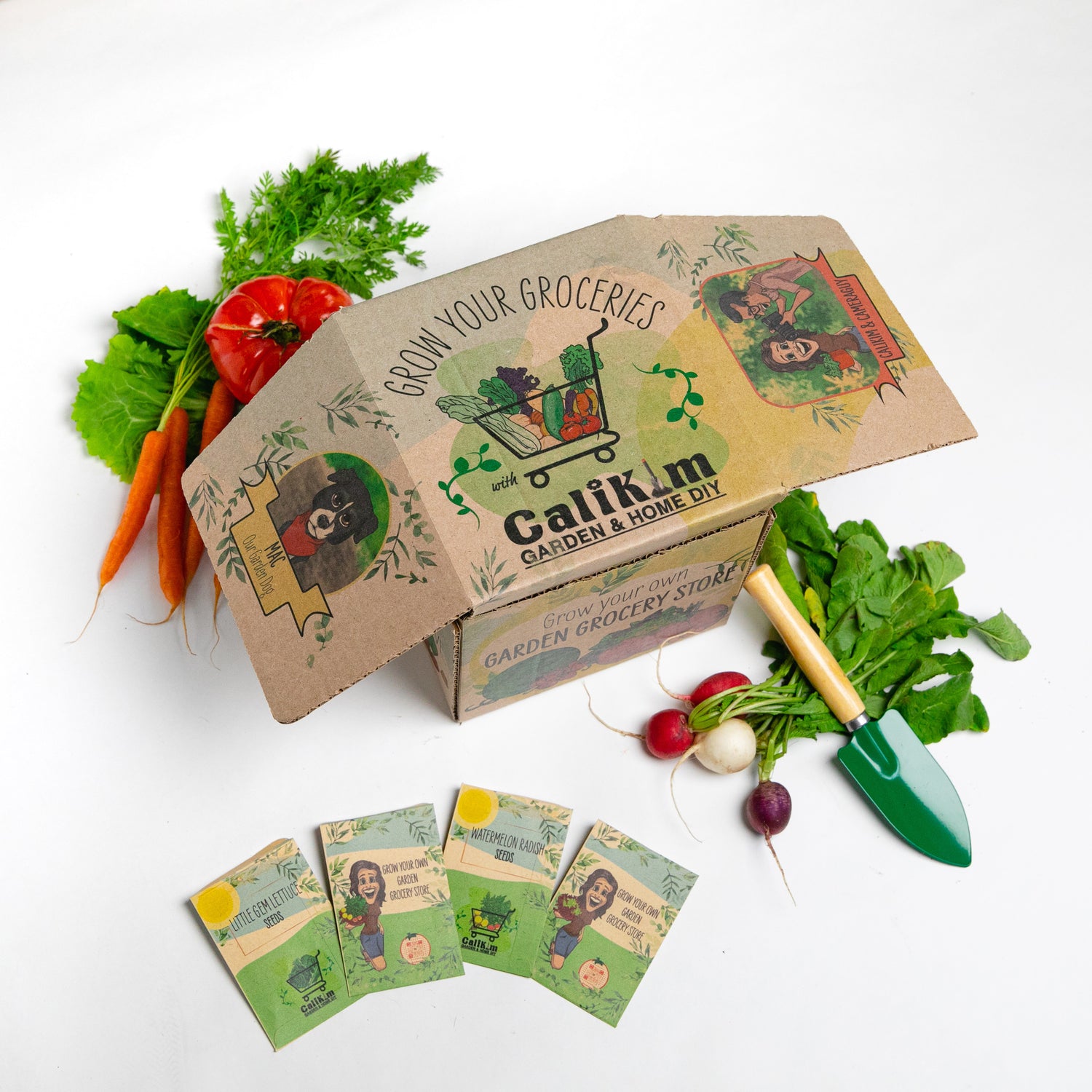 12 Month Grow Your Groceries with CaliKim Subscription Box